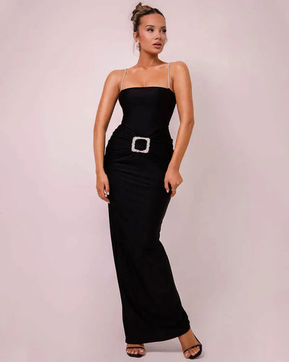 Elegant Dresses- Sheath Maxi Dress Gown for Award Ceremonies- - Pekosa Women Fashion