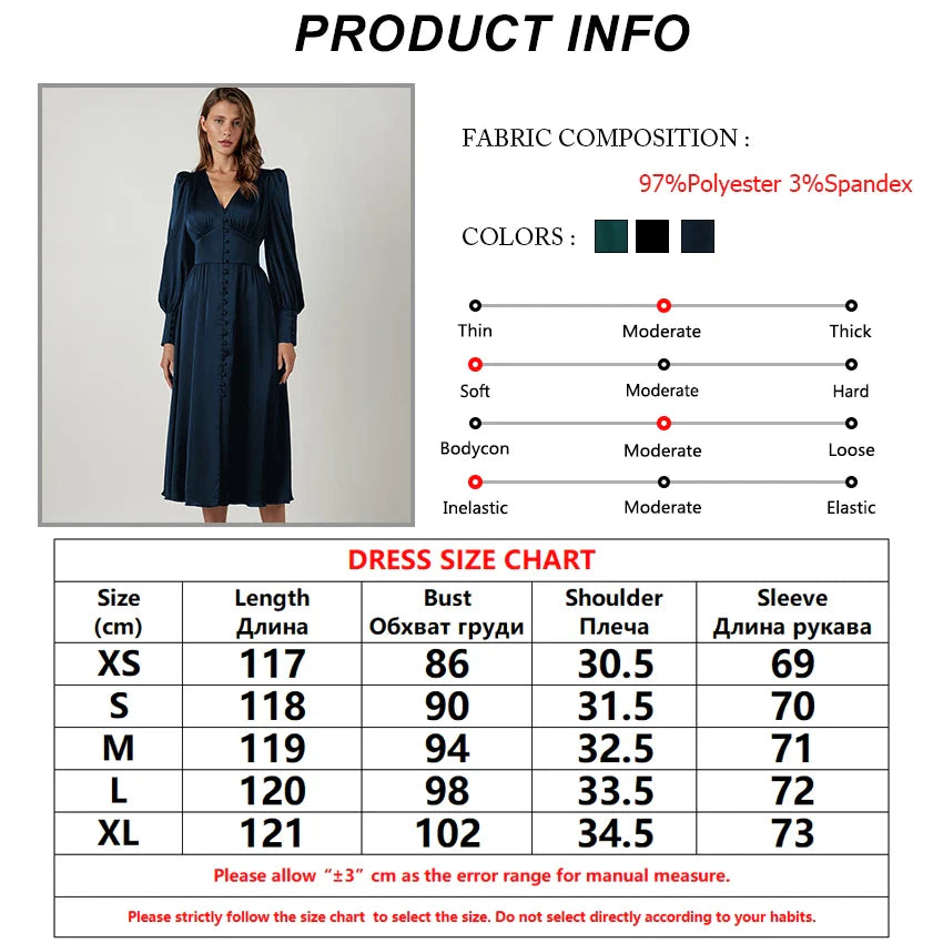 Elegant Dresses- Elegant Teal Mid-Length Dress for Evening Receptions- - Pekosa Women Fashion