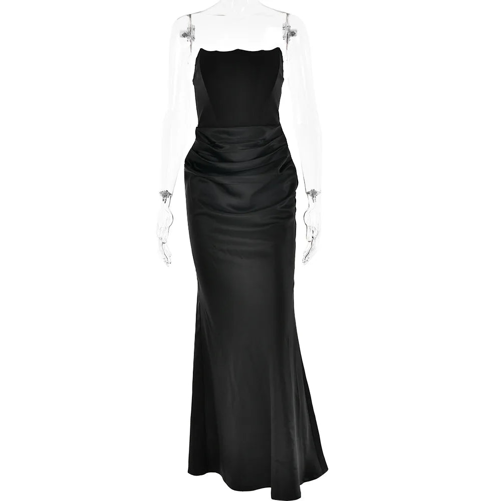 Elegant Dresses - Strapless Dress Elegant Evening Gown