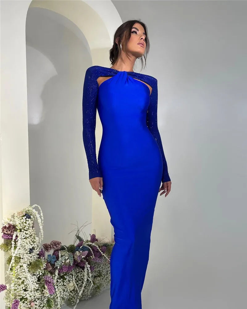 Evening Dresses - 💍 Luxe Formal: Ideal for Weddings – Long Elegant Dress