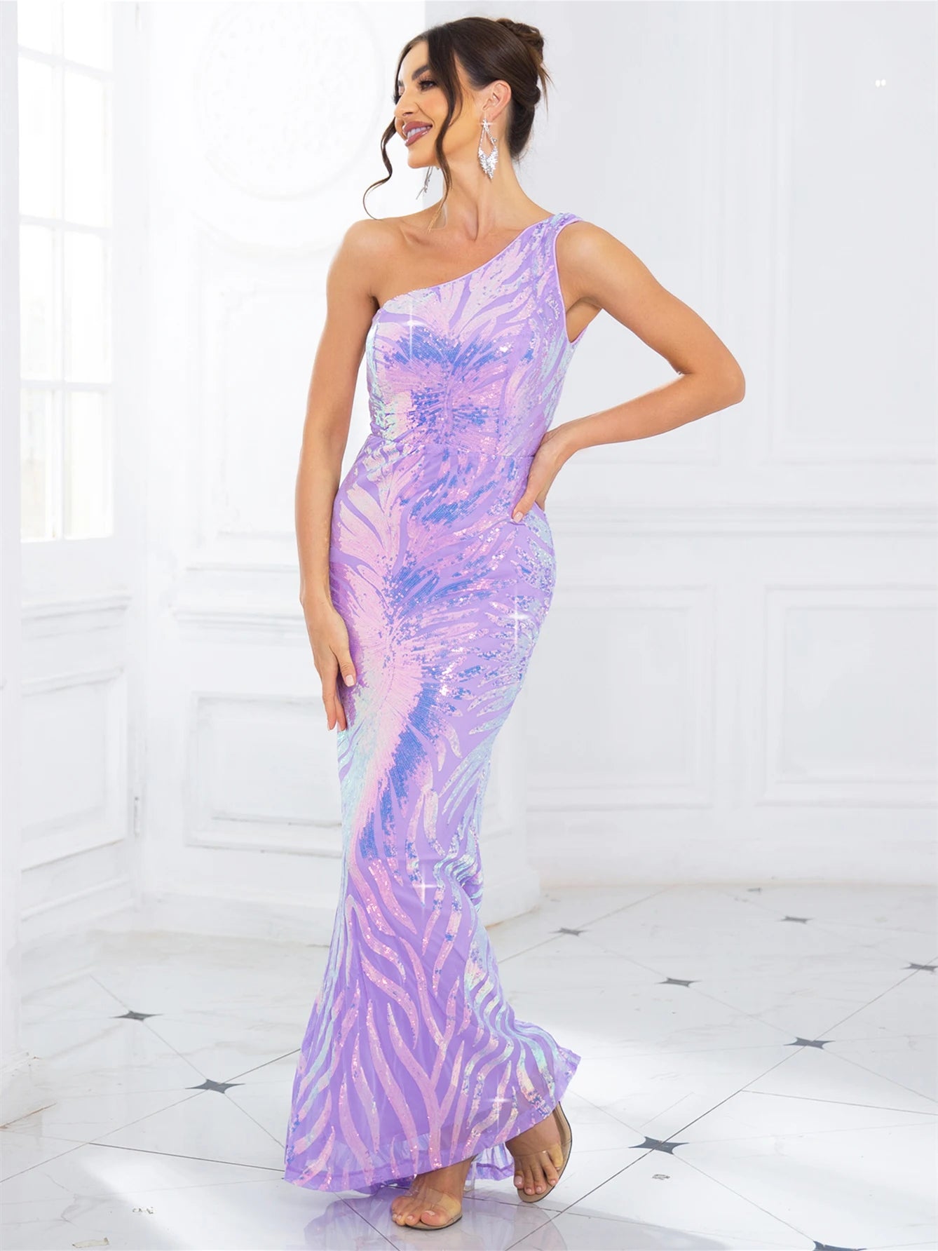 Evening Gown - True Mermaid Style Maxi Dress for Prom Night Elegance 🎉