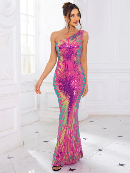 Evening Gown - True Mermaid Style Maxi Dress for Prom Night Elegance 🎉