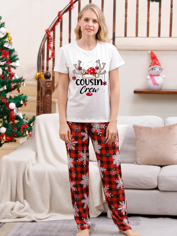 Family Pajamas Set - Rudolph's Reindeer Christmas Pajamas Family Set