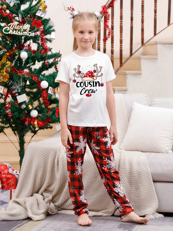 Family Pajamas Set - Rudolph's Reindeer Christmas Pajamas Family Set