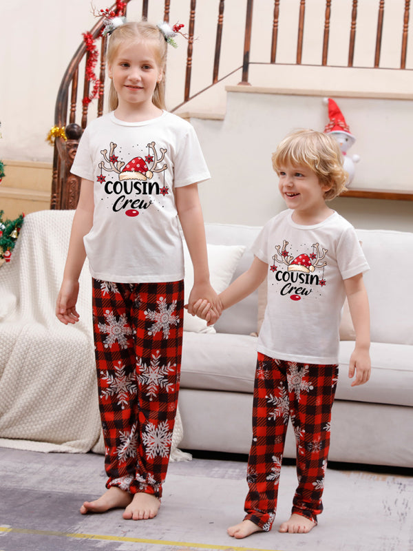 Family Pajamas Set - Rudolph's Reindeer Christmas Pajamas Family Set