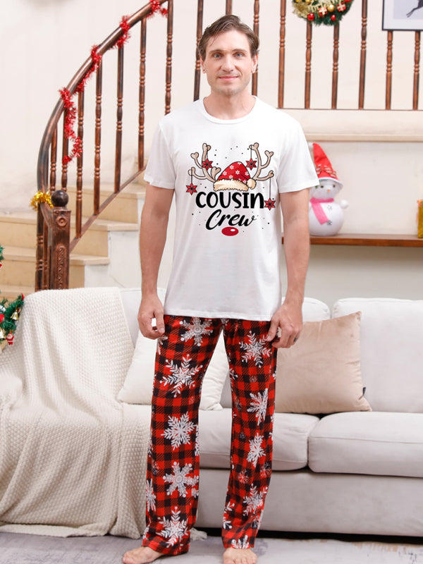 Family Pajamas Set - Rudolph's Reindeer Christmas Pajamas Family Set