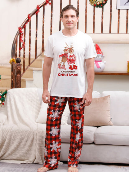 Family Pajamas Set - Rudolph's Reindeer Christmas Pajamas Family Set