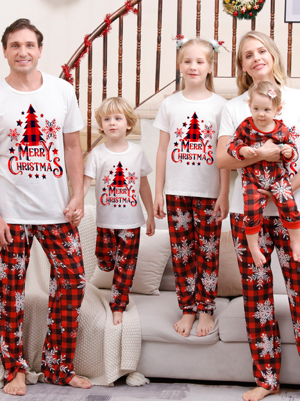 Family Pajamas Set - Rudolph's Reindeer Christmas Pajamas Family Set