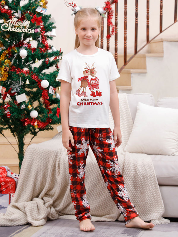 Family Pajamas Set - Rudolph's Reindeer Christmas Pajamas Family Set