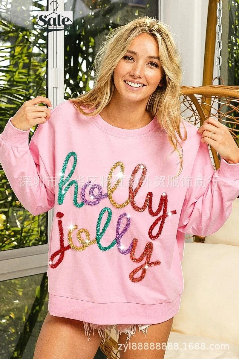 Festive Pullover Sweaters - Festive Charm Holiday Pullover Sweater