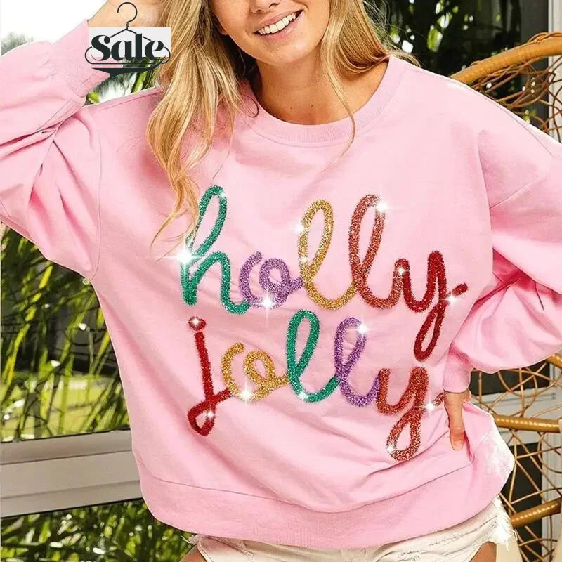 Festive Pullover Sweaters - Festive Charm Holiday Pullover Sweater