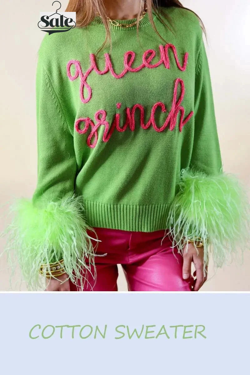 Festive Pullover Sweaters - Festive Charm Holiday Pullover Sweater