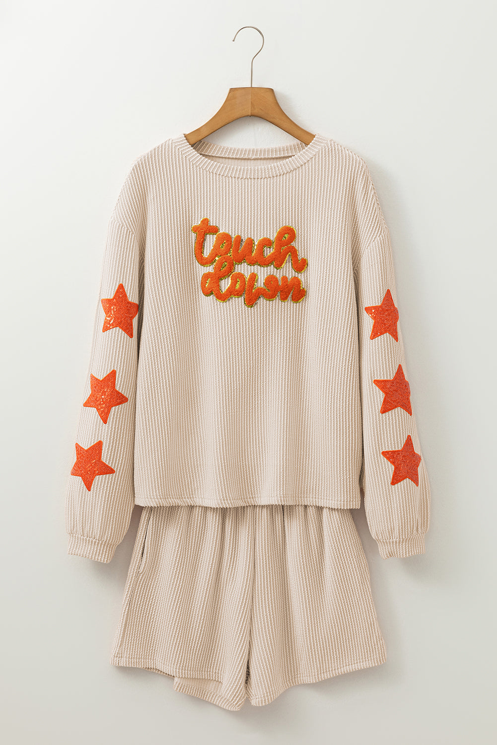 Graphic Sets - Touchdown Star Lounge Set 2-Piece Shorts and Pullover