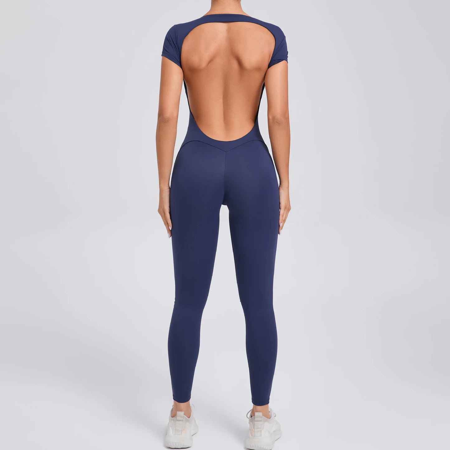 Gym Jumpsuits - Athletic Jumpsuit for Women High-Elasticity Romper for Peak Performance