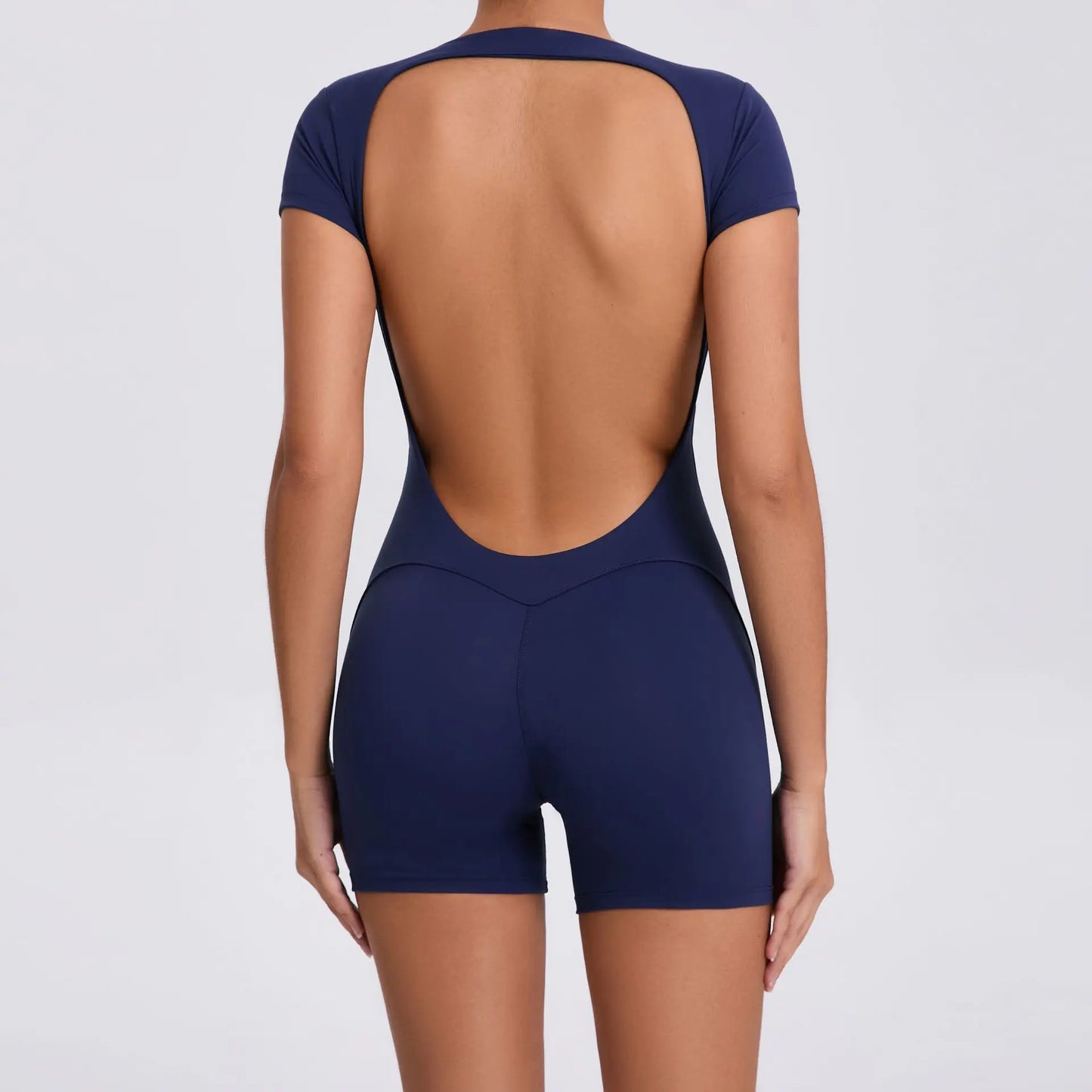 Gym Jumpsuits - Athletic Jumpsuit for Women High-Elasticity Romper for Peak Performance