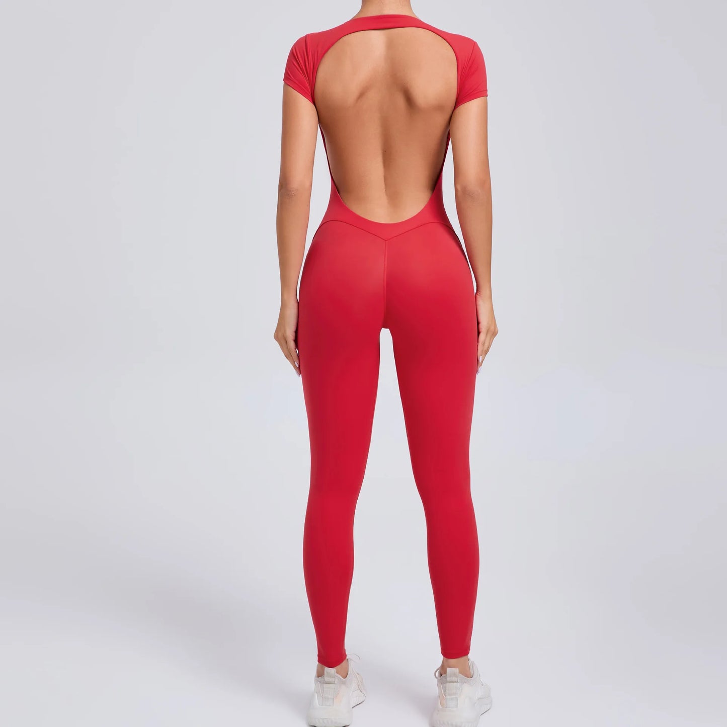 Gym Jumpsuits - Athletic Jumpsuit for Women High-Elasticity Romper for Peak Performance