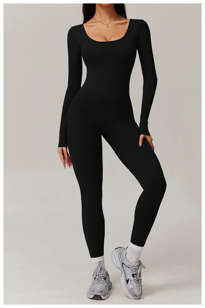 Gym Jumpsuits - Cargo Pocket Gym Jumpsuit for Intense Workouts