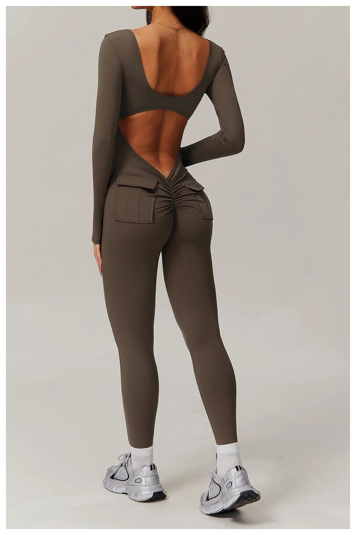 Gym Jumpsuits - Cargo Pocket Gym Jumpsuit for Intense Workouts