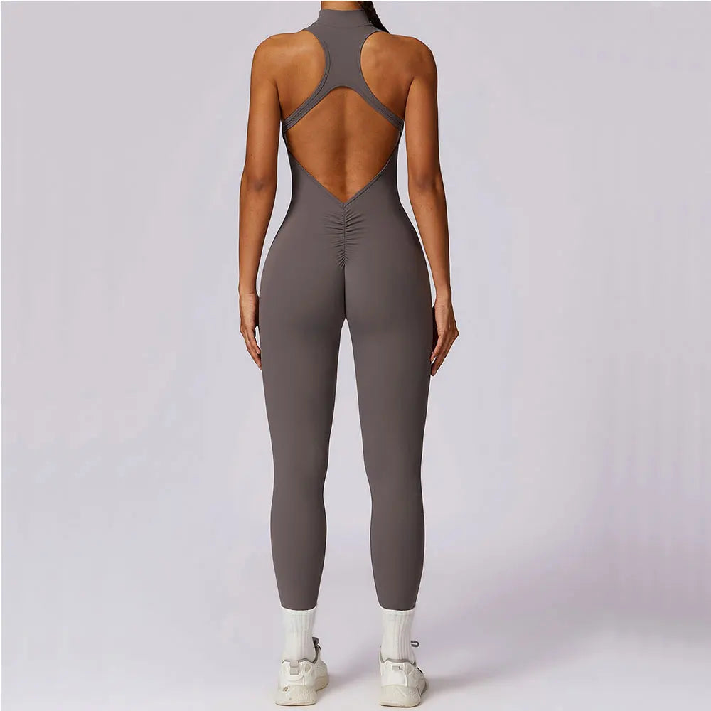 Gym Jumpsuits - High-Performance Yoga Jumpsuit for Women - Workout Outfit