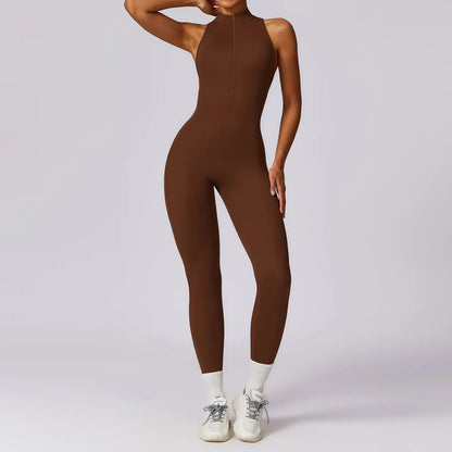 Gym Jumpsuits - High-Performance Yoga Jumpsuit for Women - Workout Outfit