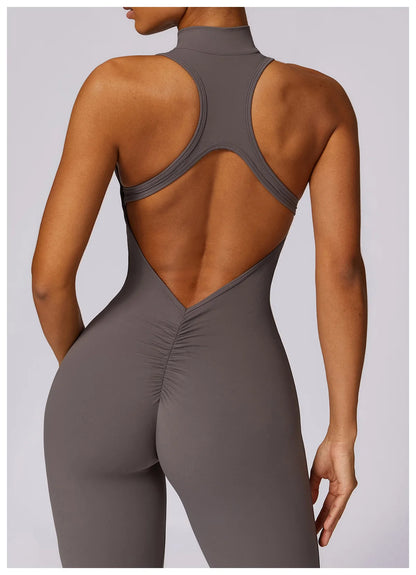 Gym Jumpsuits - High-Performance Yoga Jumpsuit for Women - Workout Outfit