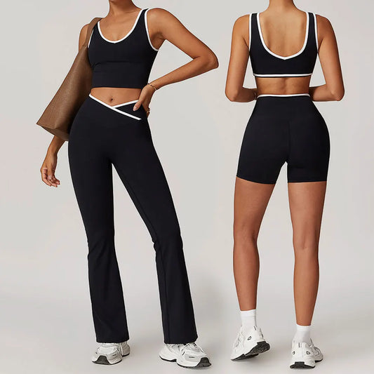 Gym Outfits - Quick-Dry Athletic Sets for Yoga 2 Piece Gym Style Outfit