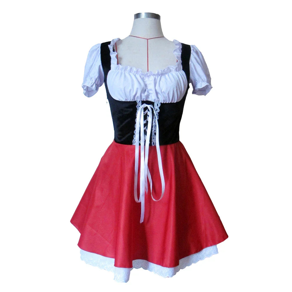 Halloween Märchen Rotkäppchen Kostüm für Damen