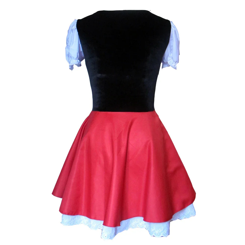 Halloween Fairy Tale Red Riding Hood Dress Costume for Women