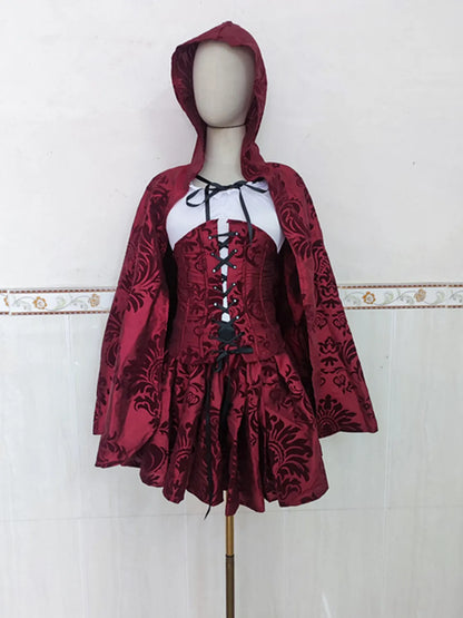 Little Fairytale Red Riding Hood Costume for Halloween