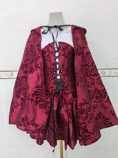 Little Fairytale Red Riding Hood Costume for Halloween