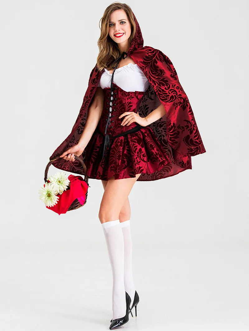 Little Fairytale Red Riding Hood Costume for Halloween