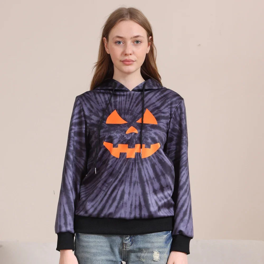 Halloween Hoodies- Pumpkin Palooza Family Hoodie Collection for Halloween- - Pekosa Women Fashion