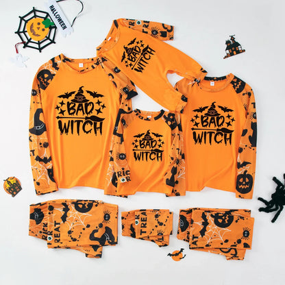 Halloween Pajamas- Festive Fall Spooky Season Pajamas for the Whole Family- - Pekosa Women Fashion