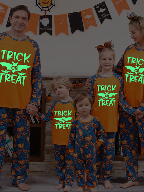 Halloween Pajamas - Glow-in-the-Dark Halloween Pajamas Family PJs