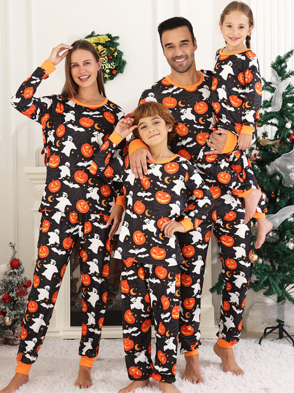 Halloween Pajamas - Halloween Family PJs – Ghost & Pumpkin Pajamas 🎃👻