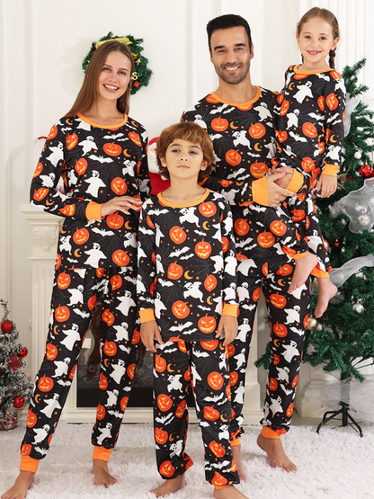 Halloween Pajamas - Halloween Family PJs – Ghost & Pumpkin Pajamas 🎃👻