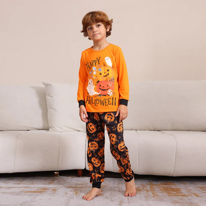 Halloween Pajamas- Happy Haunts Family Pajamas for Halloween Fun- - Pekosa Women Fashion