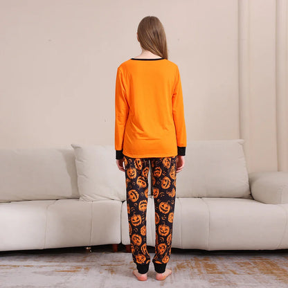 Halloween Pajamas- Happy Haunts Family Pajamas for Halloween Fun- - Pekosa Women Fashion