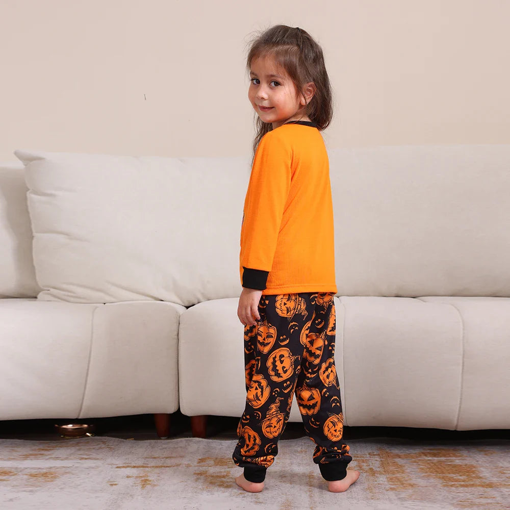 Halloween Pajamas- Happy Haunts Family Pajamas for Halloween Fun- - Pekosa Women Fashion