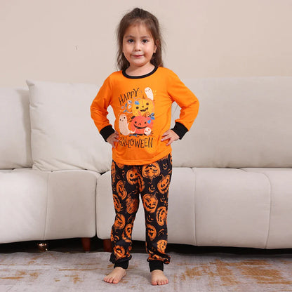 Halloween Pajamas- Happy Haunts Family Pajamas for Halloween Fun- - Pekosa Women Fashion