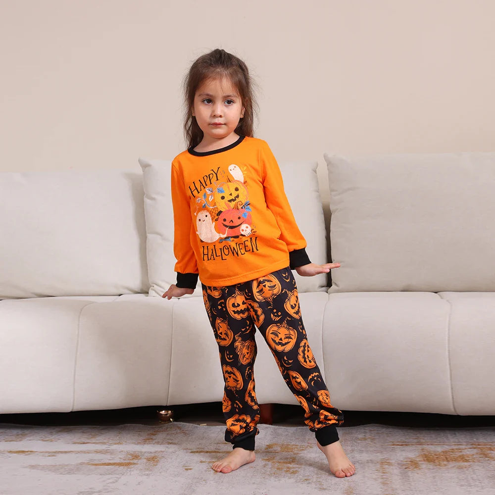 Halloween Pajamas- Happy Haunts Family Pajamas for Halloween Fun- - Pekosa Women Fashion