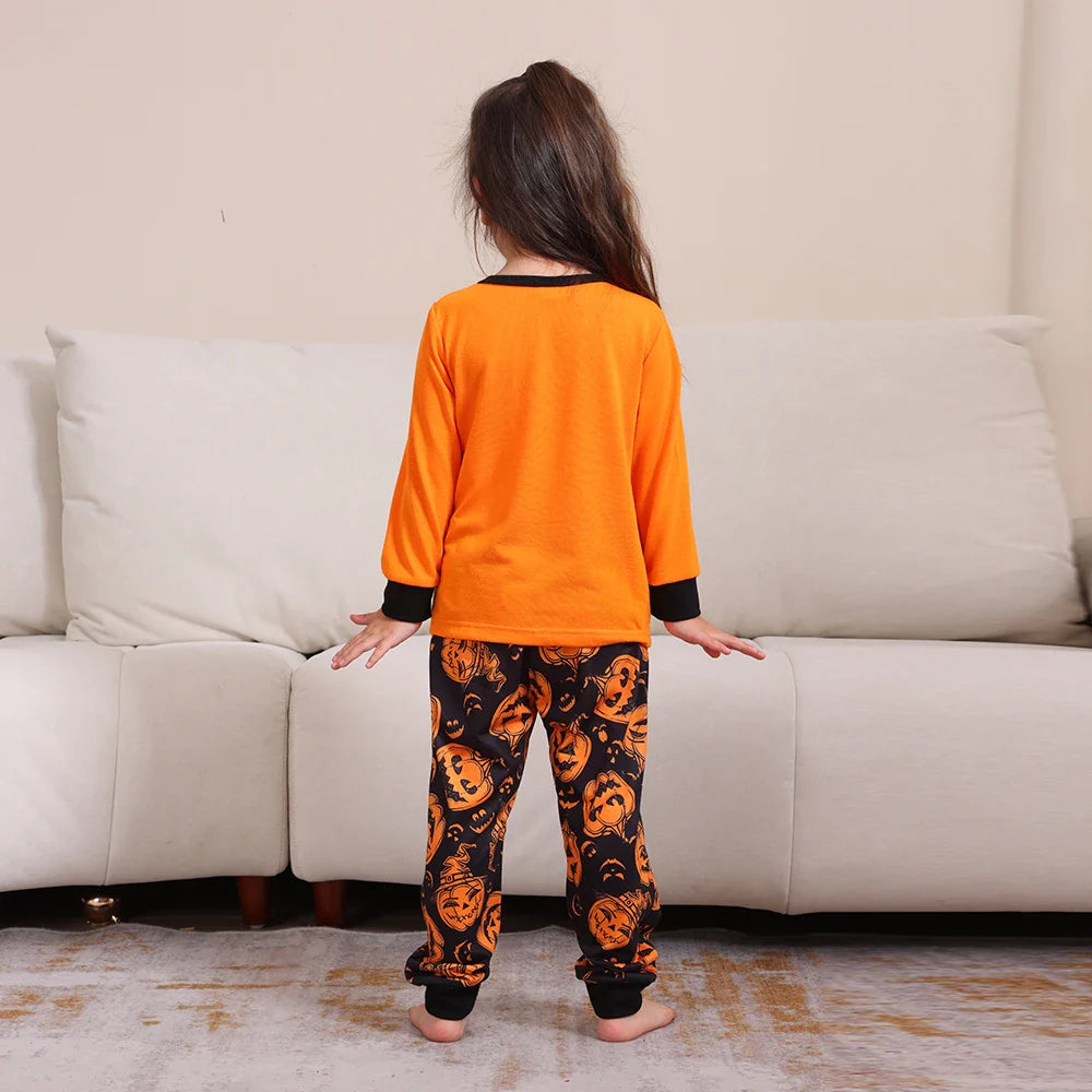 Halloween Pajamas- Happy Haunts Family Pajamas for Halloween Fun- - Pekosa Women Fashion