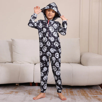 Halloween Pajamas- Pumpkin Pajama Party Family Matching Sets for Halloween Fun- - Pekosa Women Fashion