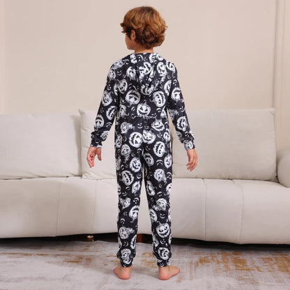 Halloween Pajamas- Pumpkin Pajama Party Family Matching Sets for Halloween Fun- - Pekosa Women Fashion