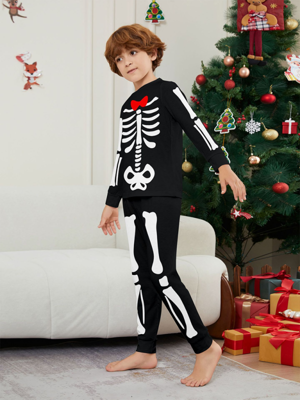 Halloween Pajamas - Spooky Family Matching Skeleton Pajamas for Halloween