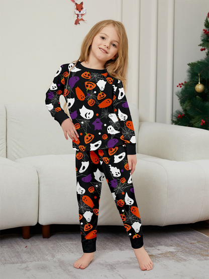 Halloween Pajamas - Spooky Ghosts Family Halloween Pajamas