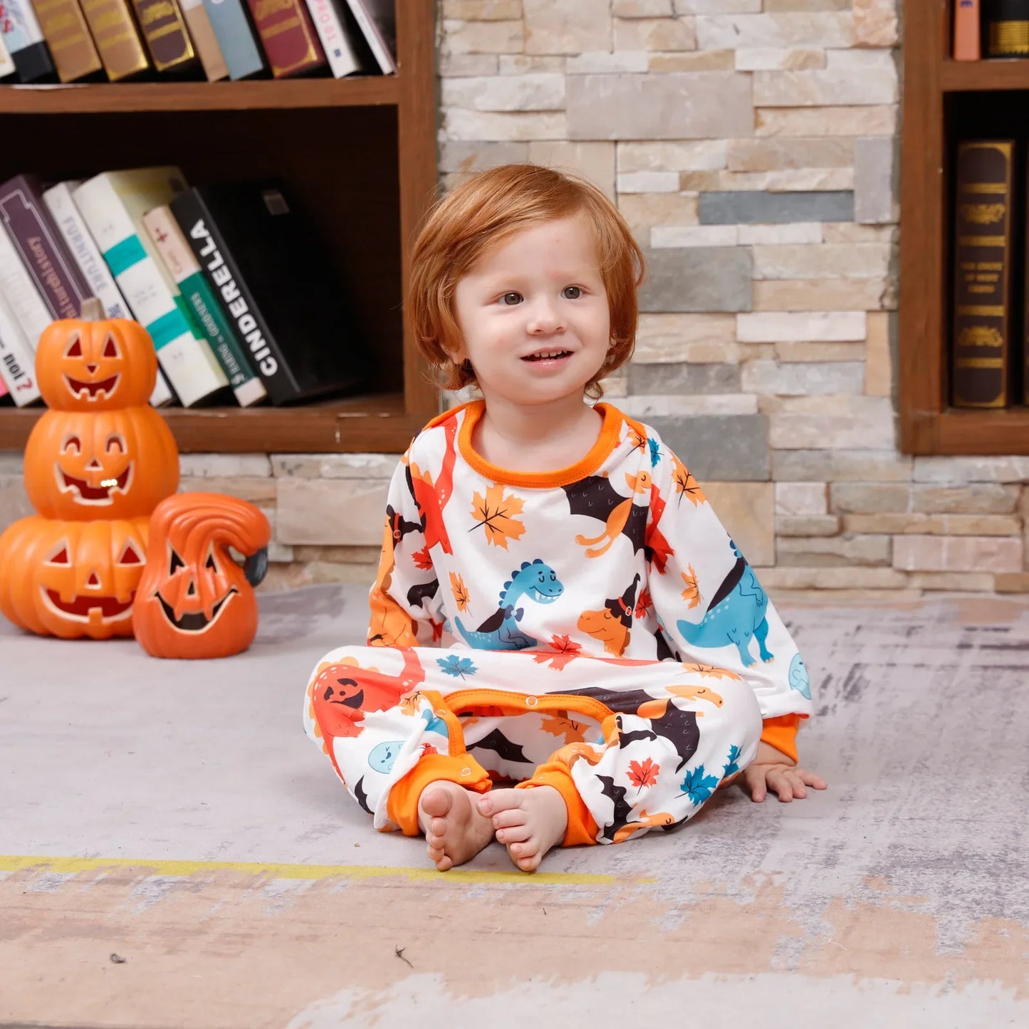 Halloween Pajamas- Trick or Treat Family Pajamas for Halloween Fun- - Pekosa Women Fashion