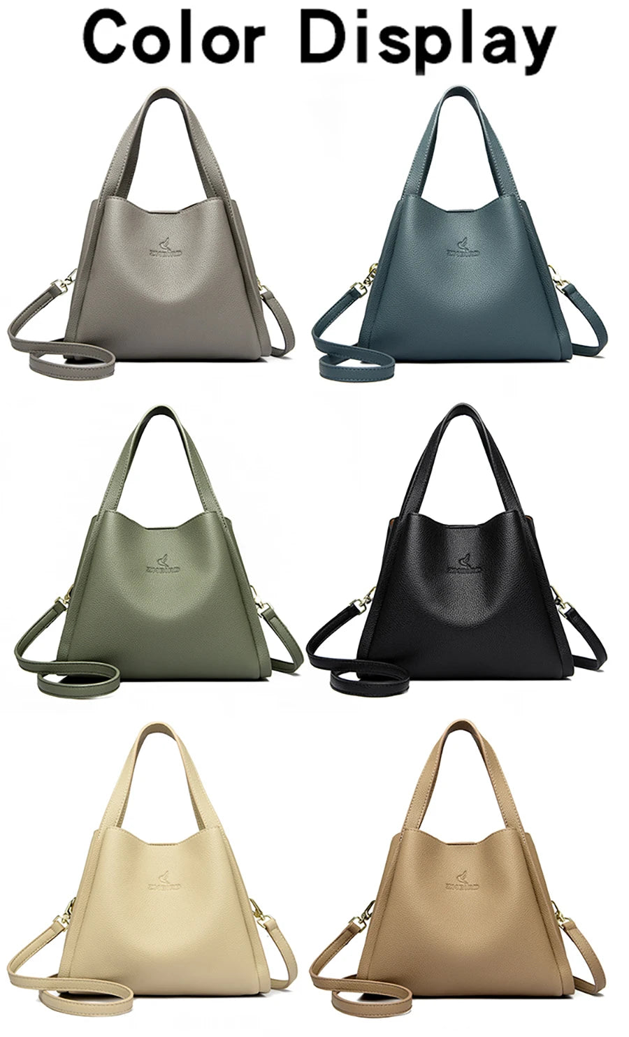 HandBags - Faux Soft Leather Top-handle Bags