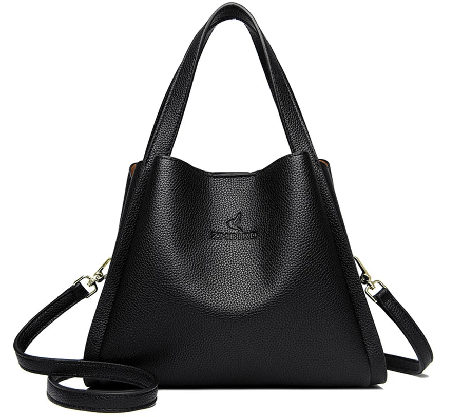 HandBags - Faux Soft Leather Top-handle Bags