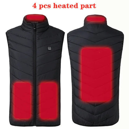 Heating Vests - Heat On-Demand Waistcoat USB Advanced Multi-Zone Heating Vest